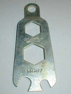  Maytag Gas Engine Wrench Marked Multi Motor No. 14987 Clothes Washer