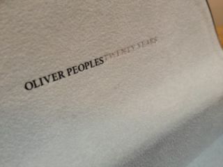 Oliver Peoples Original Commander 61 Titanium Avaitor Sunglasses