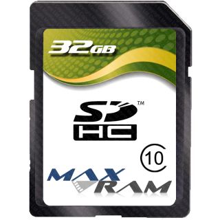 32GB SD SDHC Memory Card for Use with Digital Cameras Camcorders Games