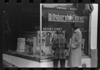 Pittsburgh Courier Black African American Chicago Edition News Photo