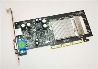  AGP NVIDIA GeForce AGP 5200 TV6W 128D EUD FX5200 VGA Graphics Card