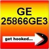 GE 25866GE3 Cordless Phone Handset 5 8GHz Telephone 044319504828