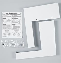 NEW GE 15 7/8 White Over the Range Microwave Filler Panel Kit JX48WH