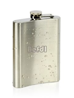  Steel Pocket Hip Flask for Gin Whisky Alcohol Wine Liquor BF00