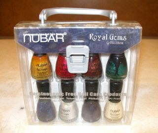 Nubar Royal Gems Collection Nail Lacquer 8pcs Set