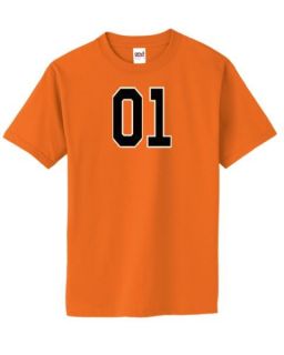 General Lee 01 Mens Orange T Shirt Retro Funny New