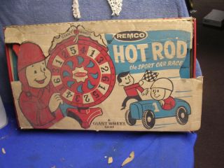 50s Giant Wheel Hot Rod Board Game by Remco