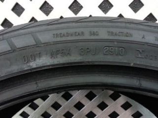 one general exclaim uhp 245 40 zr20 dot 2910 tread