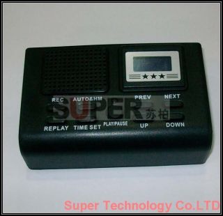 Telephone Voice Recorder Telephone Monitor Audio Player