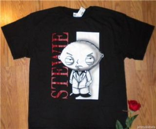 NWT Mens L FAMILY GUY STEWIE Scarface Pose Gangster s/s T SHIRT