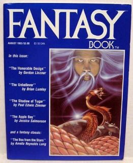 Aug 1983 Fantasy Book Magazine w George Barr Art