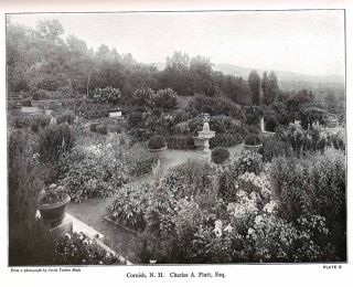 Victorian Flower Gardening Landscape Gates Benches Fountains Planters