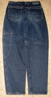Marithe Francois Girbaud Dark Vintage Baggy Loose Jeans Men 32