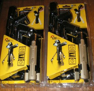 Stanley 3 in 1 Tripods LED Flashlights New 95 155