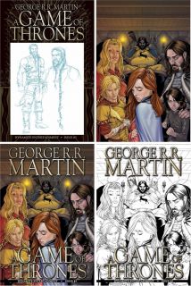  1st Print 4 Pack Comic Set Variant George R R Martin Ed