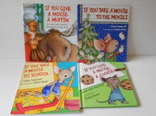  NUMEROFF Childrens Picture Books If You Give A Mouse Cookie Moose