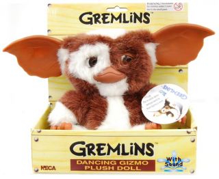 Gizmo Gremlins Singing Dancing Plush New in Box