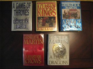 george r r martin game of thrones all 5 books 1st edition 1st