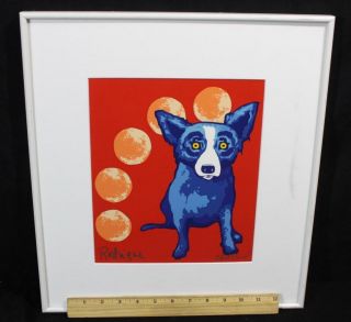 Artist Proof *George Rodrigue* Silkscreen Serigraph *Blue Dog* Print