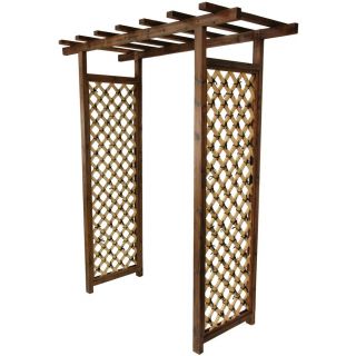 Oriental Furniture Japanese Bamboo Garden Gate Trellis