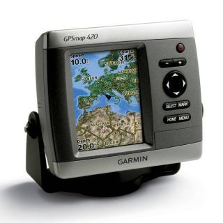 GARMIN GPSMAP 420s Marine GPS Chartplotter w Sonar Transducer 010