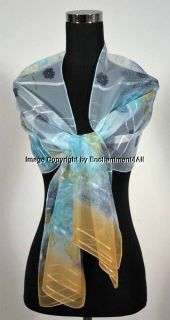  have scarf shawl wrap made of 100 % georgette it is a silk feel long