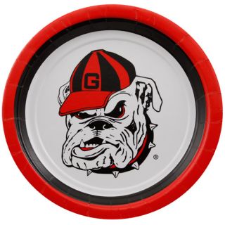 click an image to enlarge georgia bulldogs 12 pack dessert plates your