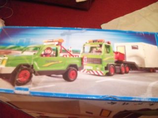 Playmobil 4084 Construction Super Set Boxed Includes Crane Lorry Pick