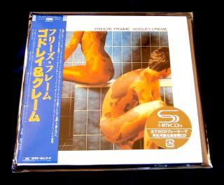 Godley Creme Freeze Frame JAPAN SHM MINI LP CD NEW OUT OF PRINT UICY