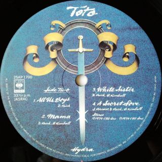 LPS Toto Hydra Turn Back IV Isolation Japan OBI Porcaro Lukather