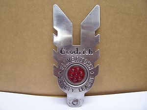   Panhead Knucklehead Hot Rod License Plate Topper Glass Reflector