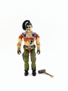   Cobra Zanzibar Dreadnok Pirate with Hammer GIJOE Action Figure Toy