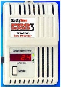  Pro Series 3 Electronic Radon Gas Detector Digital Display