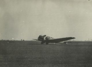 WWII Authentic German Military Luftwaffe Airplane Photo