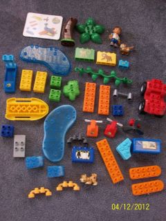 Go Diego Go Mega Bloks and toy Lot EUC Rainforest Rescue mega blocks