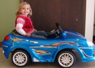 Just Arrived Kids Ride On Sports Blue Car with Remote Control