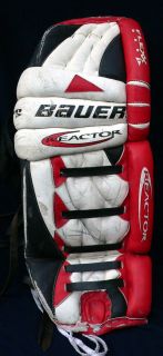 Bauer Reactor Goalie Hockey Leg Pads GP6000 32 Used