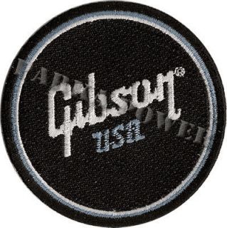 Gibson USA Guitar Patch Music Rock Bands Instruments