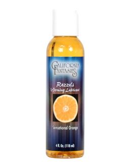  Massage Lotion Oil Flavored Personal Sex Lube Orange 4 Oz