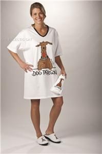 Cat Person Nightshirt in A Bag Womens Pajamas Pet Lover