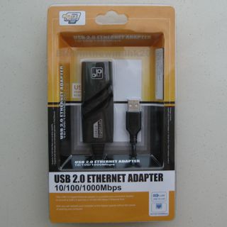 USB 2 0 Gigabit LAN 10 100 1000 Mbps Ethernet Adapter