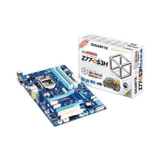 Gigabyte GA Z77 DS3H Intel 7 Series Motherboard ATX Socket H2 LGA1155