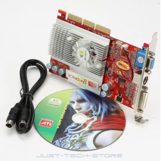 NVIDIA GeForce FX 5500 256MB AGP 4X 8x Video Card VGA