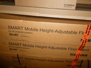 Smart FS600I3 Cased Mobile Height Adjustable Floor Stands