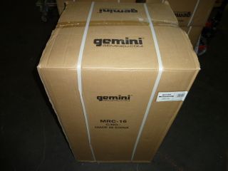 Gemini MRC16 DJ Case Professional Road Case MRC016 New