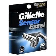 60 Gillette Sensor Excel Blades