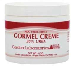 Gordon Laboratories Gormel Creme 20% Urea 4Oz Dry Skin Cream New USA