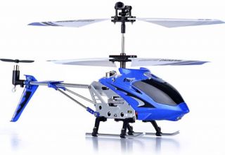 Syma S107 Metal Series 8 6 Mini 3CH Helicopter Gyro Blue