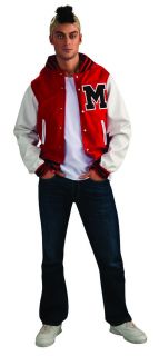 Glee Puck Football Jacket Wig Costume Adult Standard New