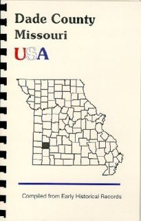 Goodspeeds 1889 History Dade County Missouri Biography Genealogy